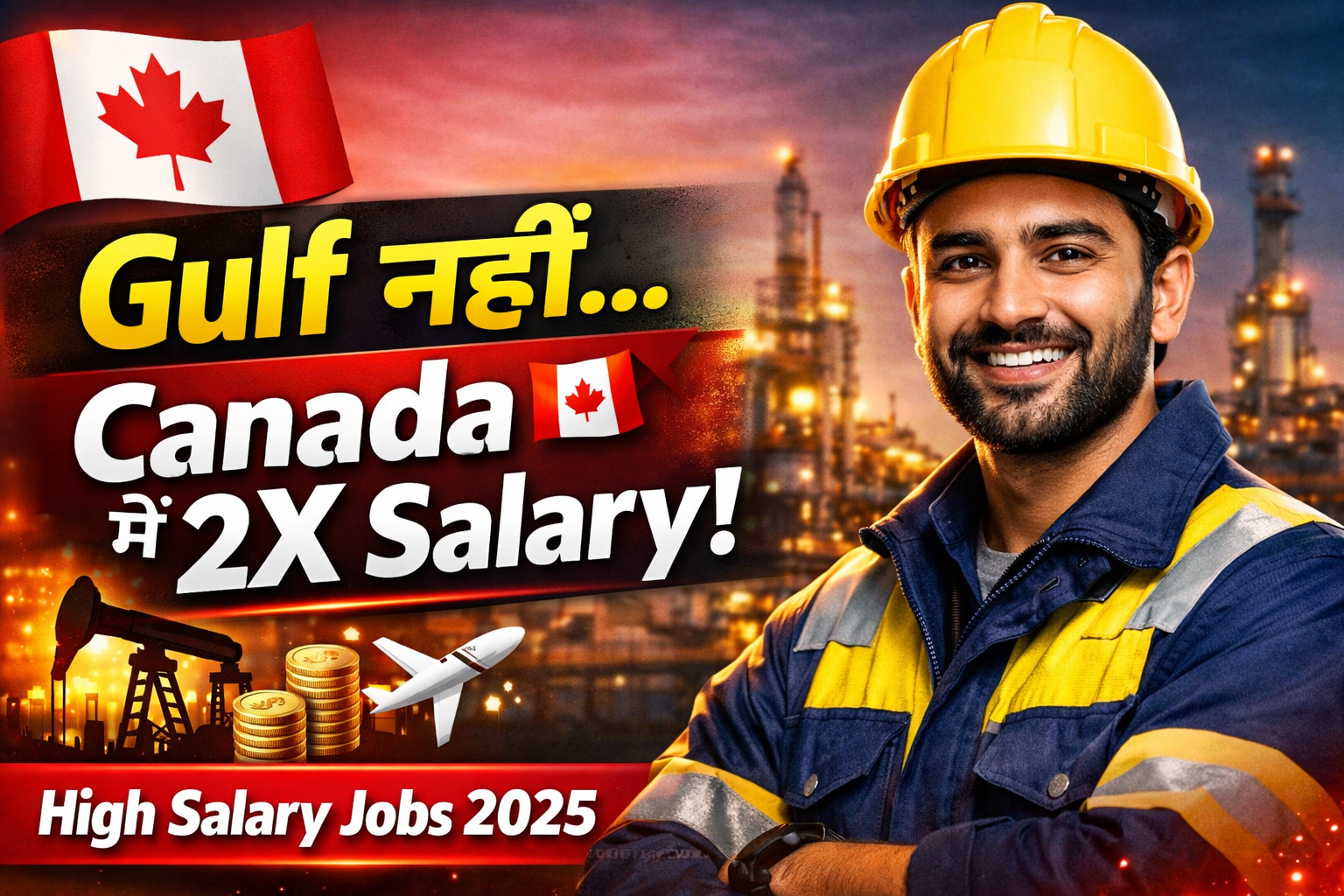 Gulf नहीं, Canada! Petroleum में Golden Career Opportunity#HighSalaryJobs #InternationalJobs #job